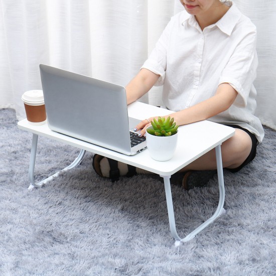 Foldable Laptop Desk Portable Notebook Comuter Table Study Table Bed Tray Home Office Furniture