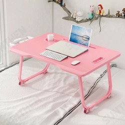Folding Laptop Table Desk Notebook Learning Writing Desk with Small Drawer Cup Slot Lap Desk Bed for Children Student Home Folding Laptop Table Desk Notebook Learning Writing Desk with Small Drawer Cup Slot Lap Desk Bed for Children Student Home