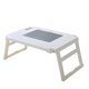 Folding Notebook Computer Desk Stand Portable Plastic Learning Desk Multifunctional Storage Desk For Laptop Notebook Bedroom Desk