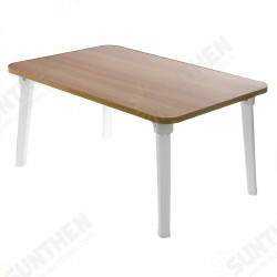 Folding Small Table Computer Desk 60x40 Made of Walnut for Home Office Folding Small Table Computer Desk 60x40 Made of Walnut for Home Office