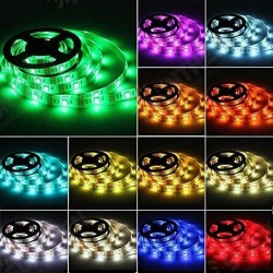 LED Light Strip 50/100/150/200cm RGB 5050SMD LED Strip Light Battery Operated Waterproof 3 Modes Color Change LED Light Strip 50/100/150/200cm RGB 5050SMD LED Strip Light Battery Operated Waterproof 3 Modes Color Change
