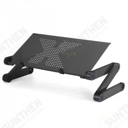 Laptop Desk Aluminum Alloy Folding Computer Notebook Desk Bed Laptop Table with Cooling Stand and Mouse Tray Laptop Desk Aluminum Alloy Folding Computer Notebook Desk Bed Laptop Table with Cooling Stand and Mouse Tray