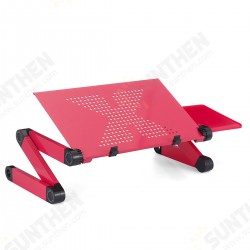 Laptop Desk Aluminum Alloy Folding Computer Notebook Desk Bed Laptop Table with Cooling Stand and Mouse Tray Laptop Desk Aluminum Alloy Folding Computer Notebook Desk Bed Laptop Table with Cooling Stand and Mouse Tray