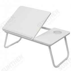 Liftable Folding Computer Desk Laptop Stand 4 Heights Adjustable with Cup Holder Lap Bed Table Tray Breakfast Table Liftable Folding Computer Desk Laptop Stand 4 Heights Adjustable with Cup Holder Lap Bed Table Tray Breakfast Table