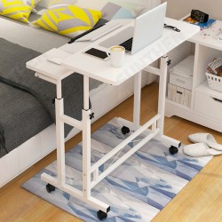 Lifting Laptop Table Adjustable Height Desk Standing Computer Table with Wheel Mobile Bedside Table for Home Office Lifting Laptop Table Adjustable Height Desk Standing Computer Table with Wheel Mobile Bedside Table for Home Office
