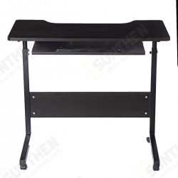 Mobile Rolling Computer Laptop Desk Bedside Workstation Height Adjustable Table Shelf Mobile Rolling Computer Laptop Desk Bedside Workstation Height Adjustable Table Shelf