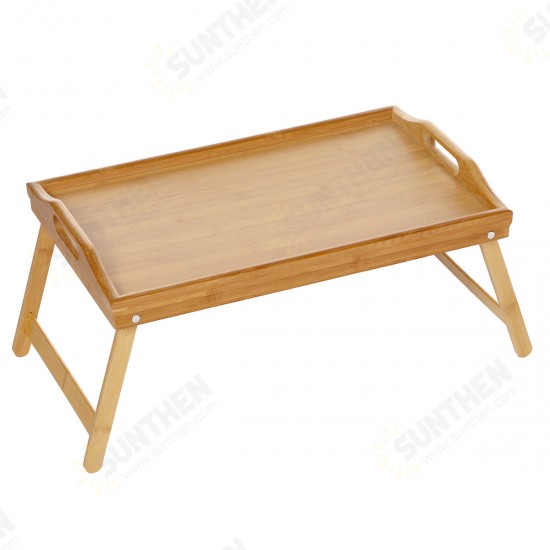 Multifunctional Lazy Mini Home Folding Table Student Dormitory Bed Bamboo Simple Computer Small Table for Home Office