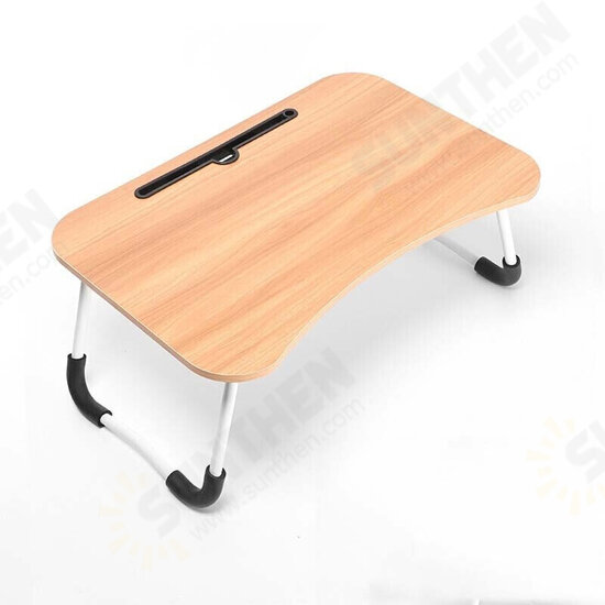 Portable Foldable Laptop Desk with Phone Slot Cup Holder Lazy Bed Study Desk for Home Office Portable Foldable Laptop Desk with Phone Slot Cup Holder Lazy Bed Study Desk for Home Office