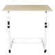 Removable Laptop Table Lifting Desk Tabletop Food Tray Bedside Table Bed Sofa Stand with Wheel