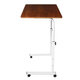 Removable Laptop Table Lifting Desk Tabletop Food Tray Bedside Table Bed Sofa Stand with Wheel