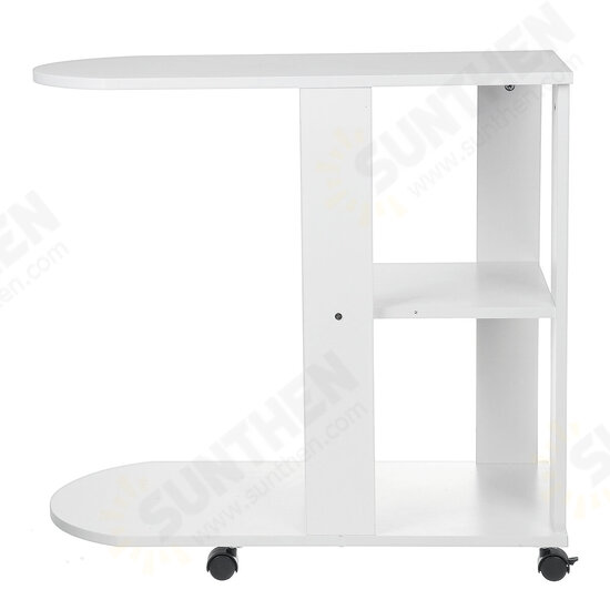 Rolling Table Removable Small Coffee Table Simple Mini Table for Home Office