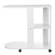 Rolling Table Removable Small Coffee Table Simple Mini Table for Home Office
