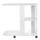 Rolling Table Removable Small Coffee Table Simple Mini Table for Home Office