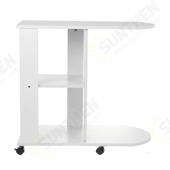 Rolling Table Removable Small Coffee Table Simple Mini Table for Home Office