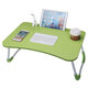 USB Computer Desk Multifunctional Portable Bed Computer Desk Lazy Foldable Lazy Laptop Table for Home Office Dormitory