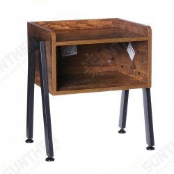 Wooden Table Cabinet Side Table 16inchW 19inchH Metal Frame Cabinet Side Table Modern Craft For Home Office Study Bedroom Wooden Table Cabinet Side Table 16inchW 19inchH Metal Frame Cabinet Side Table Modern Craft For Home Office Study Bedroom