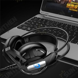 A12 Gaming Headphone Headset Deep Bass Stereo Wired Earphone With Mic LED Light for PC Computer A12 Gaming Headphone Headset Deep Bass Stereo Wired Earphone With Mic LED Light for PC Computer