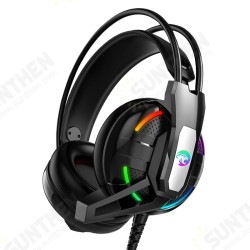 A12 Gaming Headphone Headset Deep Bass Stereo Wired Earphone With Mic LED Light for PC Computer A12 Gaming Headphone Headset Deep Bass Stereo Wired Earphone With Mic LED Light for PC Computer