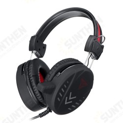 3.5mm Super Pass Gaming Headset Stereo LED Colorful Breathing Lamp Earphone Hifi Heavy Bass Game Headphone 3.5mm Super Pass Gaming Headset Stereo LED Colorful Breathing Lamp Earphone Hifi Heavy Bass Game Headphone