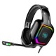 A30 3.5mm Wired Gaming Headset Surround Sound Bass Gaming Headphones Noise Reduction LED Light Stereo Over-Ear Headphones With Microphone