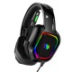 A30 3.5mm Wired Gaming Headset Surround Sound Bass Gaming Headphones Noise Reduction LED Light Stereo Over-Ear Headphones With Microphone