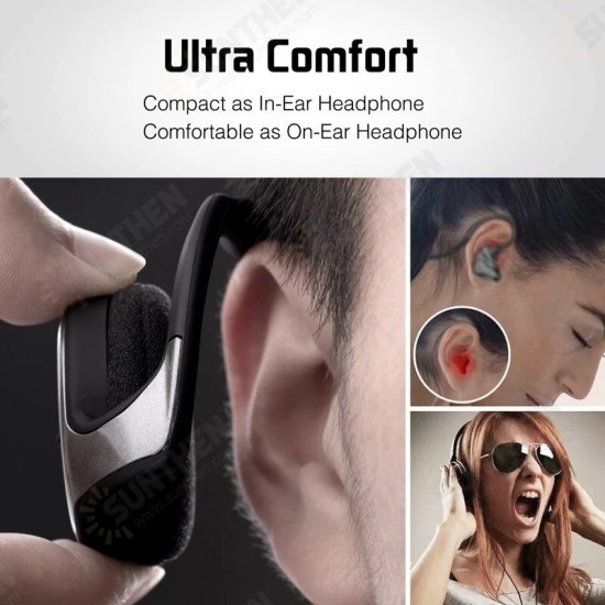 A6 bluetooth 5.0 Headsets Deep bass 3D Stereo Sound Wireless Sports Earphones with Microphone