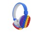 AH-806E Cute Rainbow bluetooth Headphone Stereo Headset TF Card Ultra-long Standby Popite Toys for Children Driver Diameter