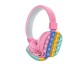 AH-806E Cute Rainbow bluetooth Headphone Stereo Headset TF Card Ultra-long Standby Popite Toys for Children Driver Diameter