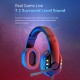 AK-47 Gaming Headphones 7.1 Surround Sound Stereo 40mm Dynamic Drivers Earphone Luminous Adjustable 3.5mm Head-Mounted Wired Headset with Mic