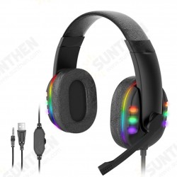 AK-47 Gaming Headphones 7.1 Surround Sound Stereo 40mm Dynamic Drivers Earphone Luminous Adjustable 3.5mm Head-Mounted Wired Headset with Mic AK-47 Gaming Headphones 7.1 Surround Sound Stereo 40mm Dynamic Drivers Earphone Luminous Adjustable 3.5mm Head-Mounted Wired Headset with Mic