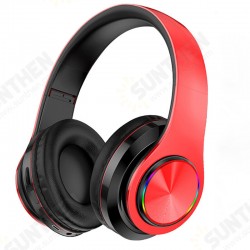 B39 Luminous bluetooth 5.0 Headset Head-mounted Wireless Headphones Heavy Bass Surround Stereo Colorful LED Lights Outdoor Sport B39 Luminous bluetooth 5.0 Headset Head-mounted Wireless Headphones Heavy Bass Surround Stereo Colorful LED Lights Outdoor Sport