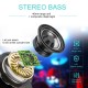 B39 Luminous bluetooth 5.0 Headset Head-mounted Wireless Headphones Heavy Bass Surround Stereo Colorful LED Lights Outdoor Sport