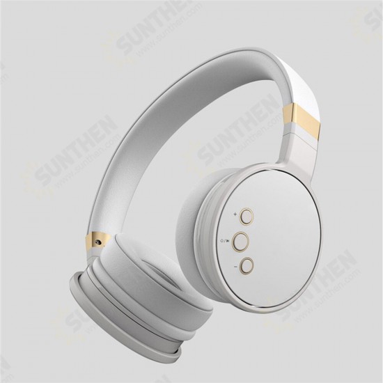 BT016 bluetooth Headphone Wireless Headset Foldable Soft Leather HD Voice Heavy Bass Gaming Headphone