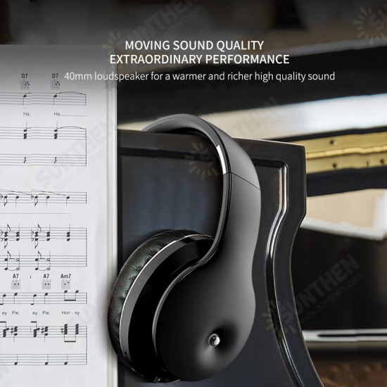 EL-B5 Wireless bluetooth Headphone Super Bass Stereo NFC Foldable Head-Mounted Sports Gaming Headset with Mic