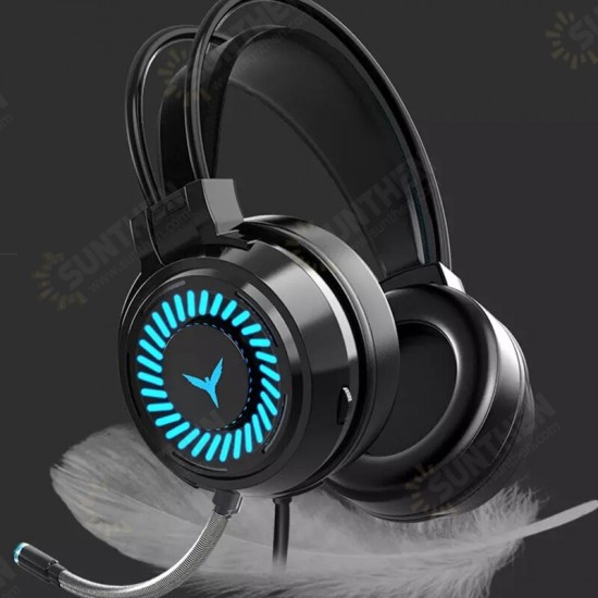 G60 7 Color Breathing Lamp Stereo Hifi Surround Sound Wired Headphones with Microphone for PC Laptop Game Headset G60 7 Color Breathing Lamp Stereo Hifi Surround Sound Wired Headphones with Microphone for PC Laptop Game Headset