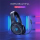 GW100 bluetooth Headphones LED Wireless Earphone Stereo Heavy Bass Auriculares Fone Gamer Earbuds Head Wear Wired Noise Canceling Gaming Headset with Mic