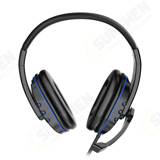 Gaming Headphones 40mm Drivers Surround Sound Bass 3.5mm Head-Mounted Wired Headset with Mic for Gamer Gaming Headphones 40mm Drivers Surround Sound Bass 3.5mm Head-Mounted Wired Headset with Mic for Gamer
