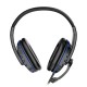 Gaming Headphones 40mm Drivers Surround Sound Bass 3.5mm Head-Mounted Wired Headset with Mic for Gamer