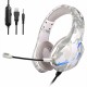 J10 Gaming Wired Headphone Earphones Over-ear Headset Deep Bass Stereo Casque with Microphone for PS4 PS5 for xbox
