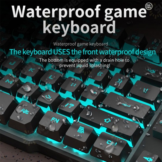 Mice Keyboards Headphones Combo 104-Key Backlit Mechanical Waterproof Wired Keyboard G5 800DPI Wired Mice 7.1 Stereo Sound 3.5MM USB E-Sports Headset with Mic Mice Keyboards Headphones Combo 104-Key Backlit Mechanical Waterproof Wired Keyboard G5 800DPI Wired Mice 7.1 Stereo Sound 3.5MM USB E-Sports Headset with Mic