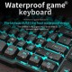Mice Keyboards Headphones Combo 104-Key Backlit Mechanical Waterproof Wired Keyboard G5 800DPI Wired Mice 7.1 Stereo Sound 3.5MM USB E-Sports Headset with Mic