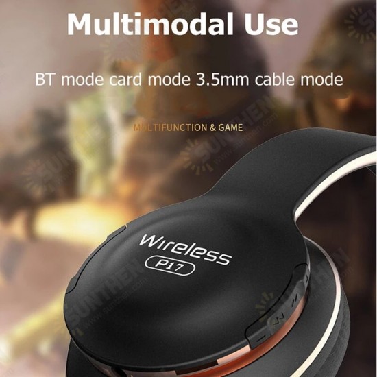 P17 bluetooth Headphones Folding Wireless Earbuds Noise Cancelling Over-Ear Headphones Adjustable Sport Headsets P17 bluetooth Headphones Folding Wireless Earbuds Noise Cancelling Over-Ear Headphones Adjustable Sport Headsets