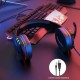 RGB Gaming Headset Stereo Sound Headphone Colorful Lighting Effect Large Unit with Mic for Computer Gamer