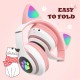 STN-28 Wireless bluetooth Headphones Cute Kids Headset HIFI Bass FM Radio TF Card AUX-In RGB Luminous Foldable Cute Cat Ear Headset with Mic STN-28 Wireless bluetooth Headphones Cute Kids Headset HIFI Bass FM Radio TF Card AUX-In RGB Luminous Foldable Cute Cat Ear Headset with Mic