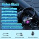 T2 bluetooth 5.2 Wireless Game/Music Mode Foldable Gaming Headphone RGB Magic Lights 3D Stereo HiFi Headsets With Mic