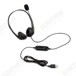 U11 USB Gaming Headphone Stereo Business Headphone USB Wired Control Headset with Mic for PC Computer U11 USB Gaming Headphone Stereo Business Headphone USB Wired Control Headset with Mic for PC Computer