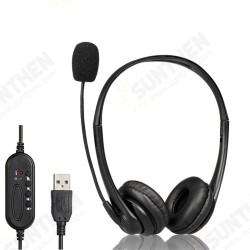 U11 USB Gaming Headphone Stereo Business Headphone USB Wired Control Headset with Mic for PC Computer U11 USB Gaming Headphone Stereo Business Headphone USB Wired Control Headset with Mic for PC Computer