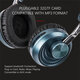 VJ083 Wireless bluetooth Headphones HIFI Noise Reduction TF Card Aux-In Headset Foldable Head-Mounted Sports Music Earphone with Mic