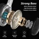 VJ087 Wireless bluetooth 5.0 Headphone Deep Bass HiFi Stereo Sound Head-mounted Portable Foldable Sports Headset With Microphone