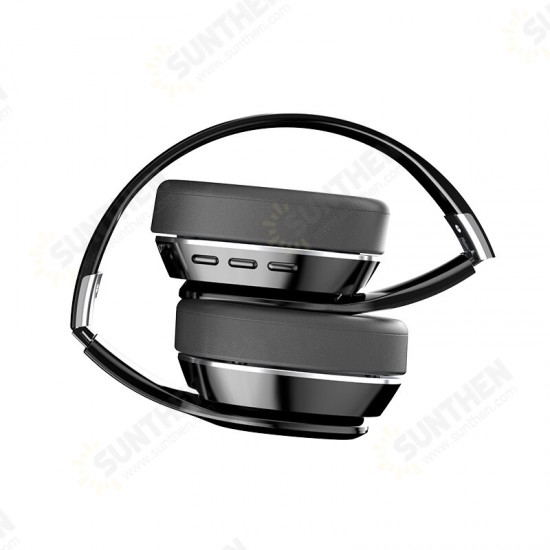 VJ320 bluetooth Headphones Stereo Bass Subwoofer 40MM Dynamic Earphone TF Card Foldable Wireless Head-Mounted Headset with Mic